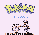 Pokemon Intense Indigo Title Screen